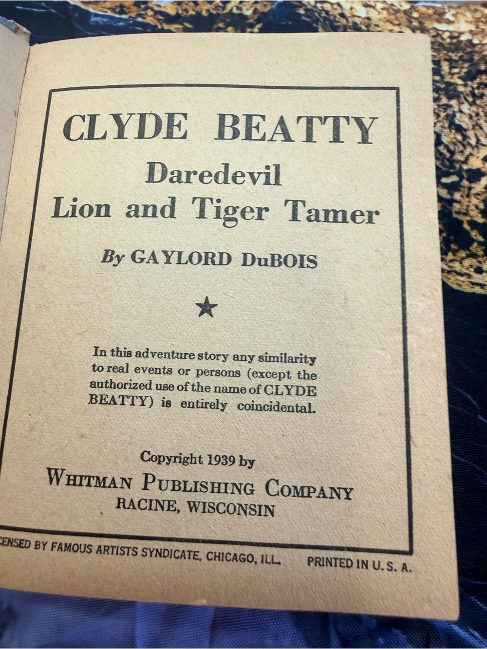 Clyde Beatty vintage comic 1939 - Picture 2 of 7